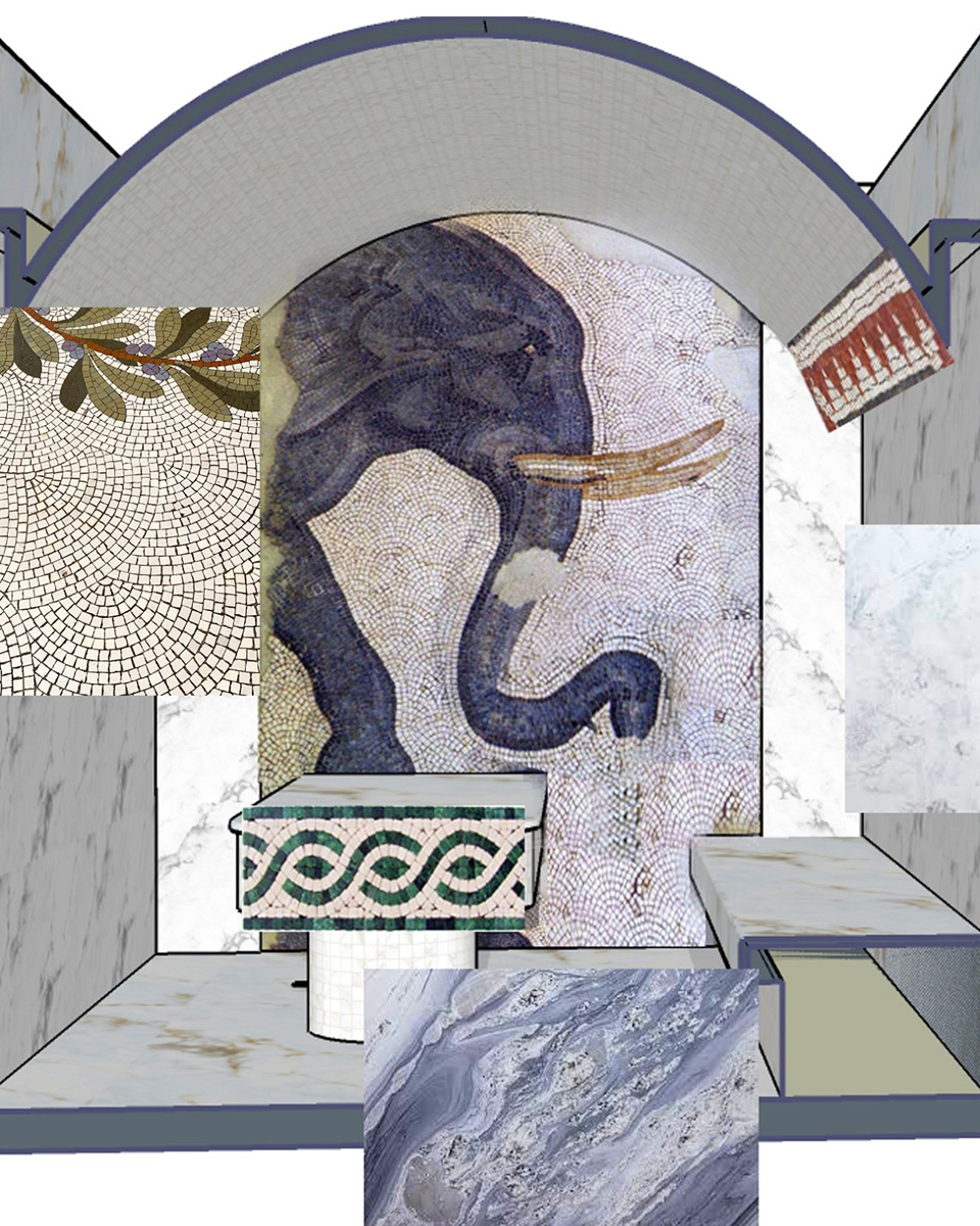 Эскиз, выполненный дизайнером заказчика.