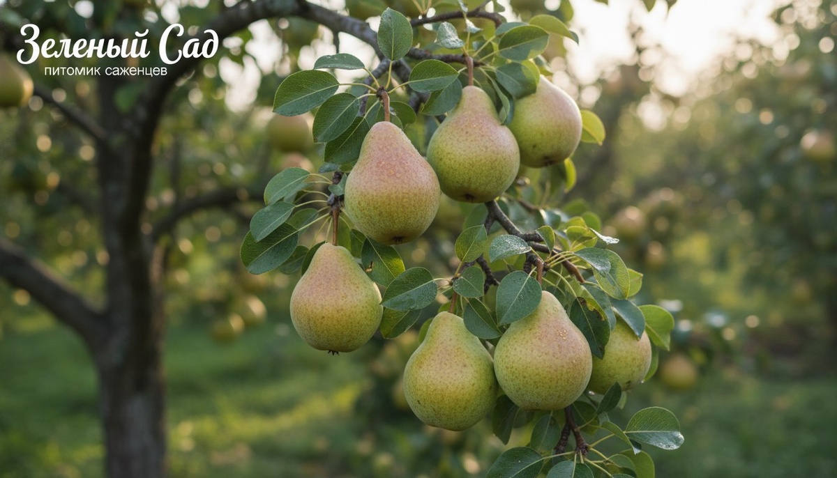 Саженцы груши в Москве от питомника Зеленый Сад.