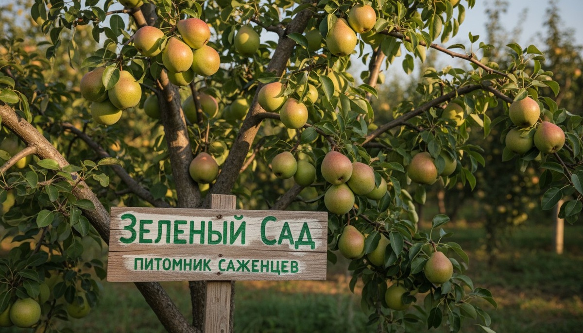 От питомника "Зеленый Сад" саженцы груши.