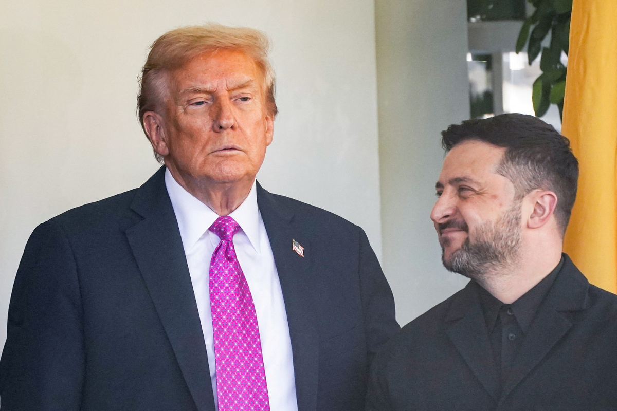 Всех, конечно же, интересовало, даст ли Трамп «Томагавки» Зеленскому, на что он безбожно намекал все последнее время Фото: REUTERS