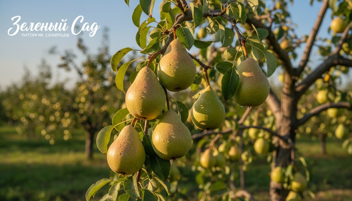 Выбор саженцев груши от питомника Зеленый Сад.