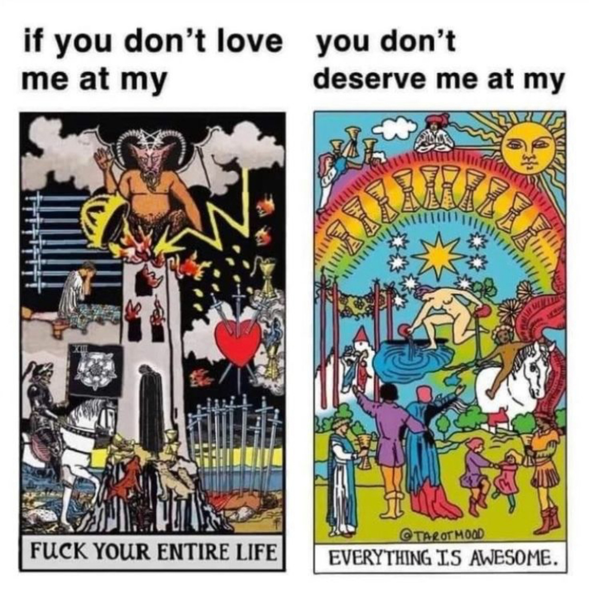 Фантазия на тему Таро Райдера Уэйта