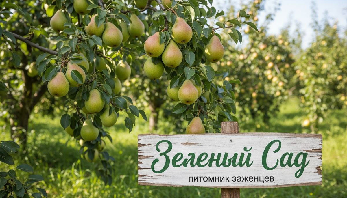 Выбор саженцев груши от питомника Зеленый Сад.