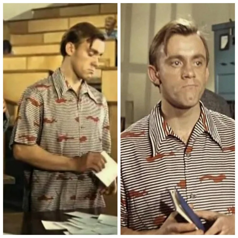 Носику досталась роль суеверного картёжника-студента, того самого парня, который с надеждой спрашивает: «Профессор, а можно ещё?»