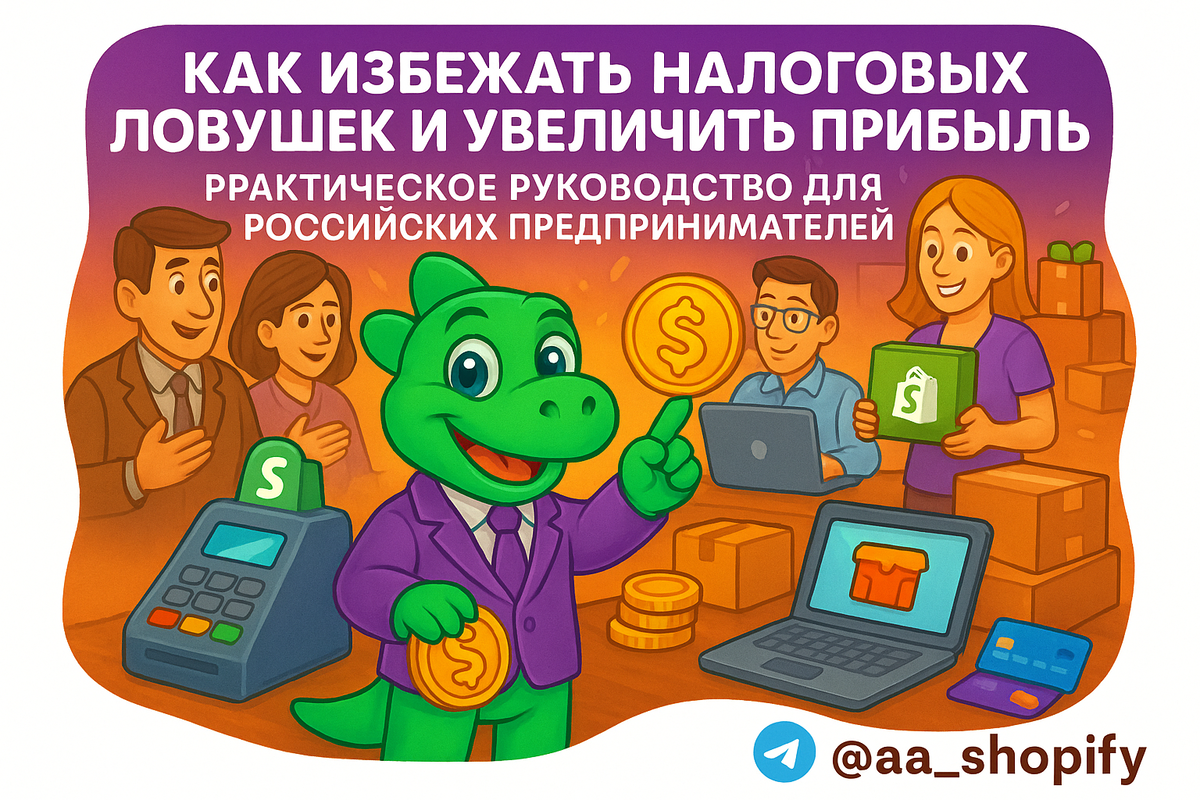    Как избежать налоговых ловушек и увеличить прибыль на Шопифай: практическое руководство для российских предпринимателей aa_ecom