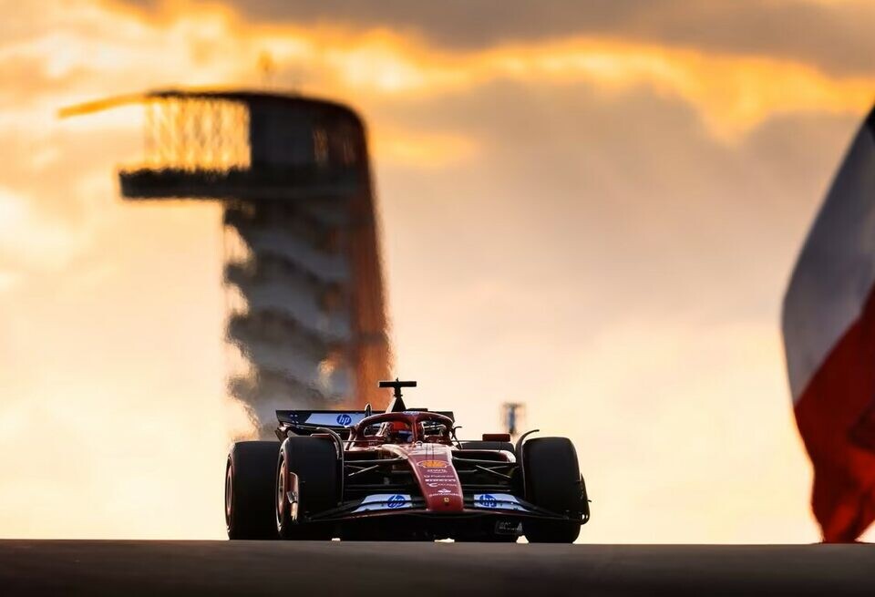    Трансляция спринт-квалификации Формулы 1 в СШАFerrari