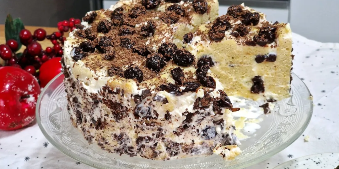 🍒 НЕДОРОГОЙ Торт На кефире "Зимняя вишня" Нежнейший десерт с ароматом детства. Простой Рецепт.