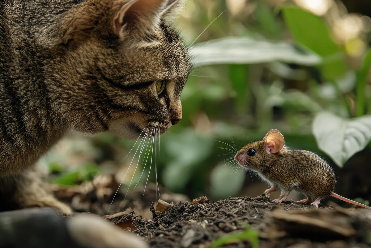    Кошка и мышь 123RF/legion-media.ru