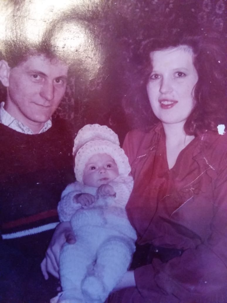 На фото: мои любимые мама и папа