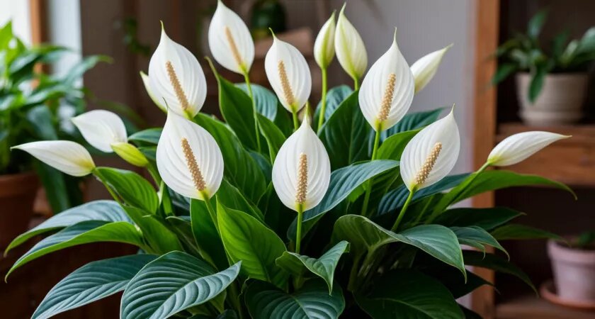    100 гр в воду — и спатифиллум на 7-ом небе от счастья: выпускает цветоносы без остановки — мощная подкормка для «женского счастья»