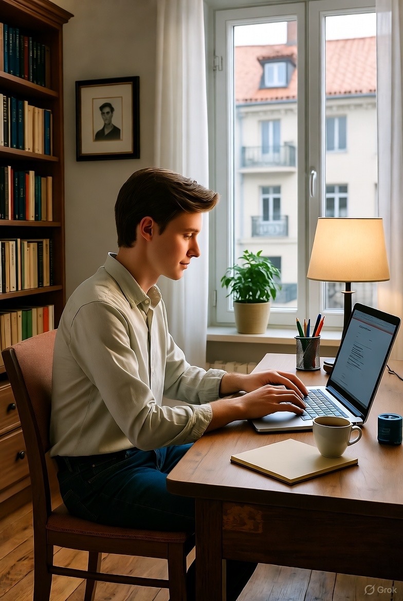 Работа из дома (сделано ИИ)