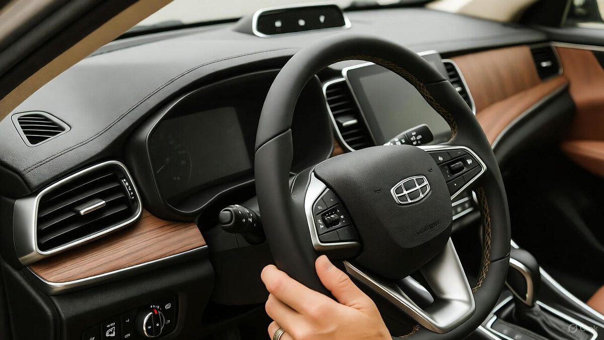 интерьер Geely Emgrand 2025