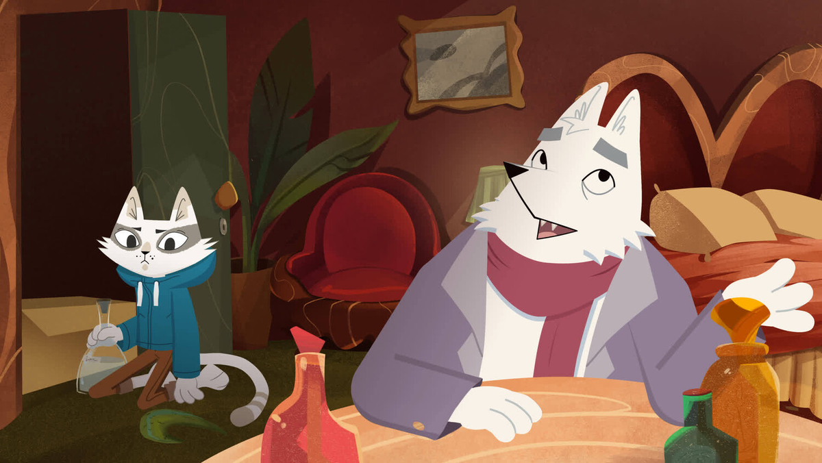 Барсукот и Песец