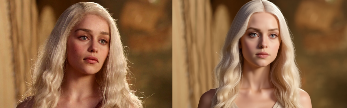 Дейнерис Таргариен в книге и сериале