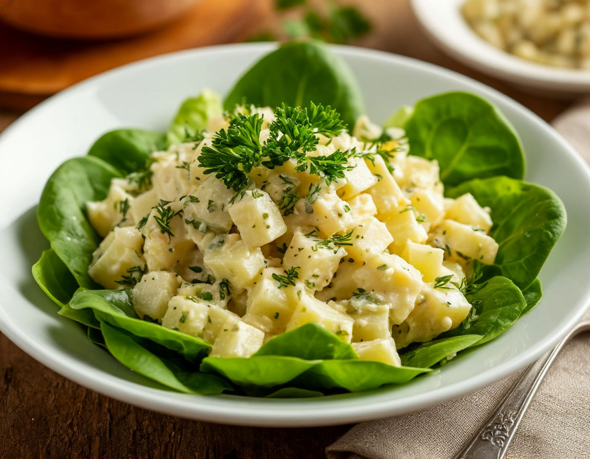    Готовлю чаще, чем Оливье. Нежный салат с неожиданным ингредиентом — просто и без майонеза