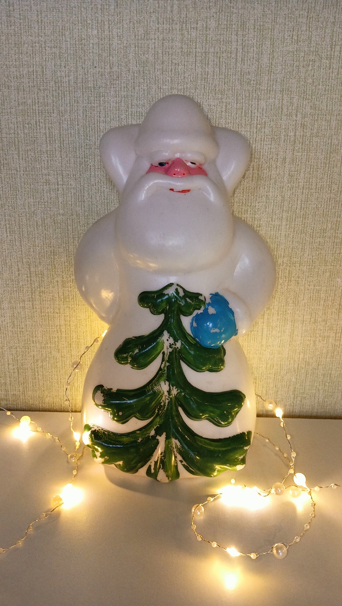 Покупка с барахолки: чудеса винтажного нового года. Фото автора 