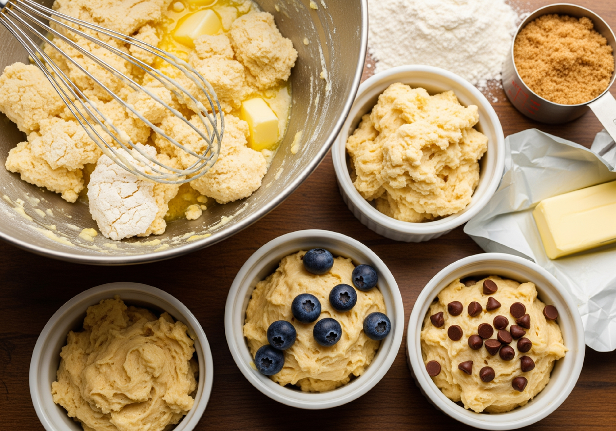 Подготовим тесто