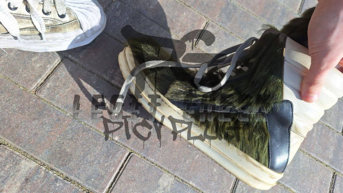 Rick Owens Geobasket Pony Hair