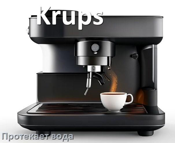 
Почему течёт вода в кофемашине Krups и протекает снизу в поддон
