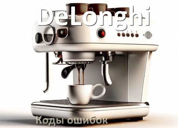 
Ошибка кофемашины DeLonghi выдаёт код 5, 8, E05, 2, 06, 1, 14, 4