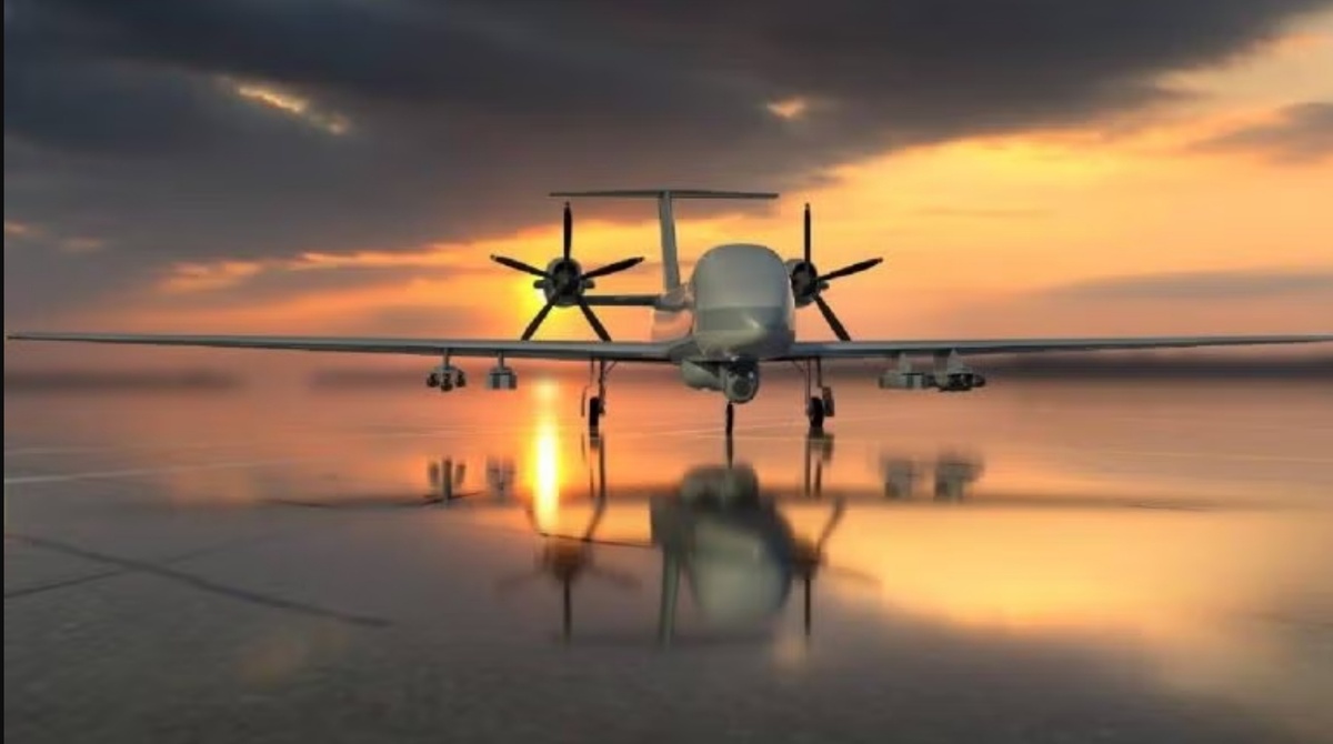 Eurodrone. Постер Airbus