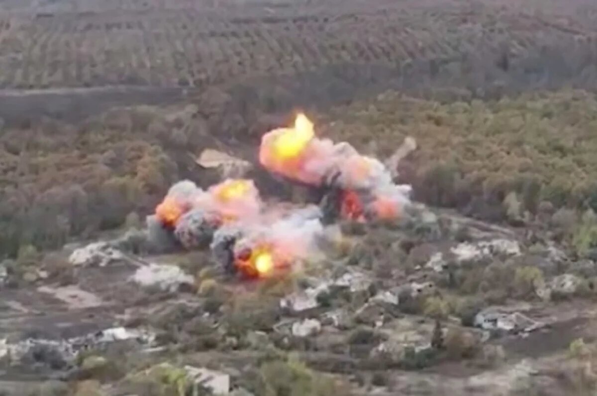    Управляемые бомбы разнесли пункт дислокации ВСУ под Купянском