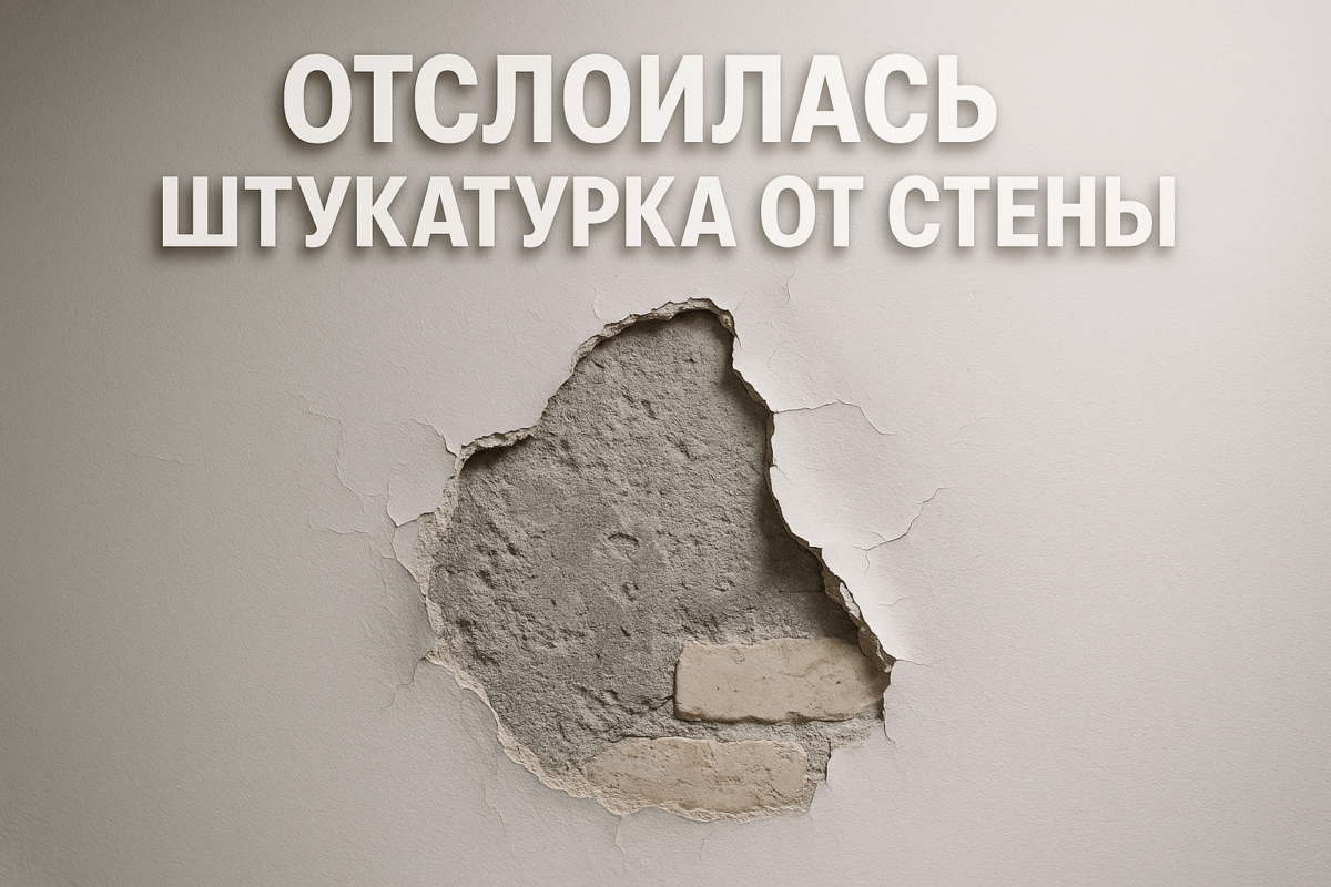    Отслоилась штукатурка от стены — причины и ремонт Михаил Юрьевич