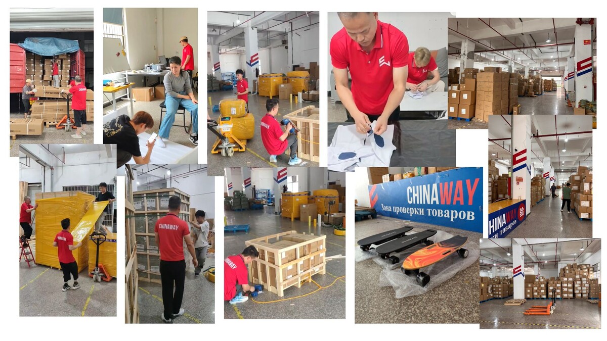 ChinaWay имеет свои собственные склады в Китае в Гуачжоу и в Иу.