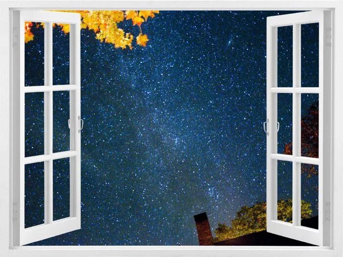 Звёздам навстречу открыто окошко...