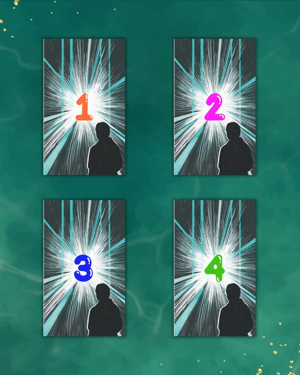 Выбери одну карту ☝️