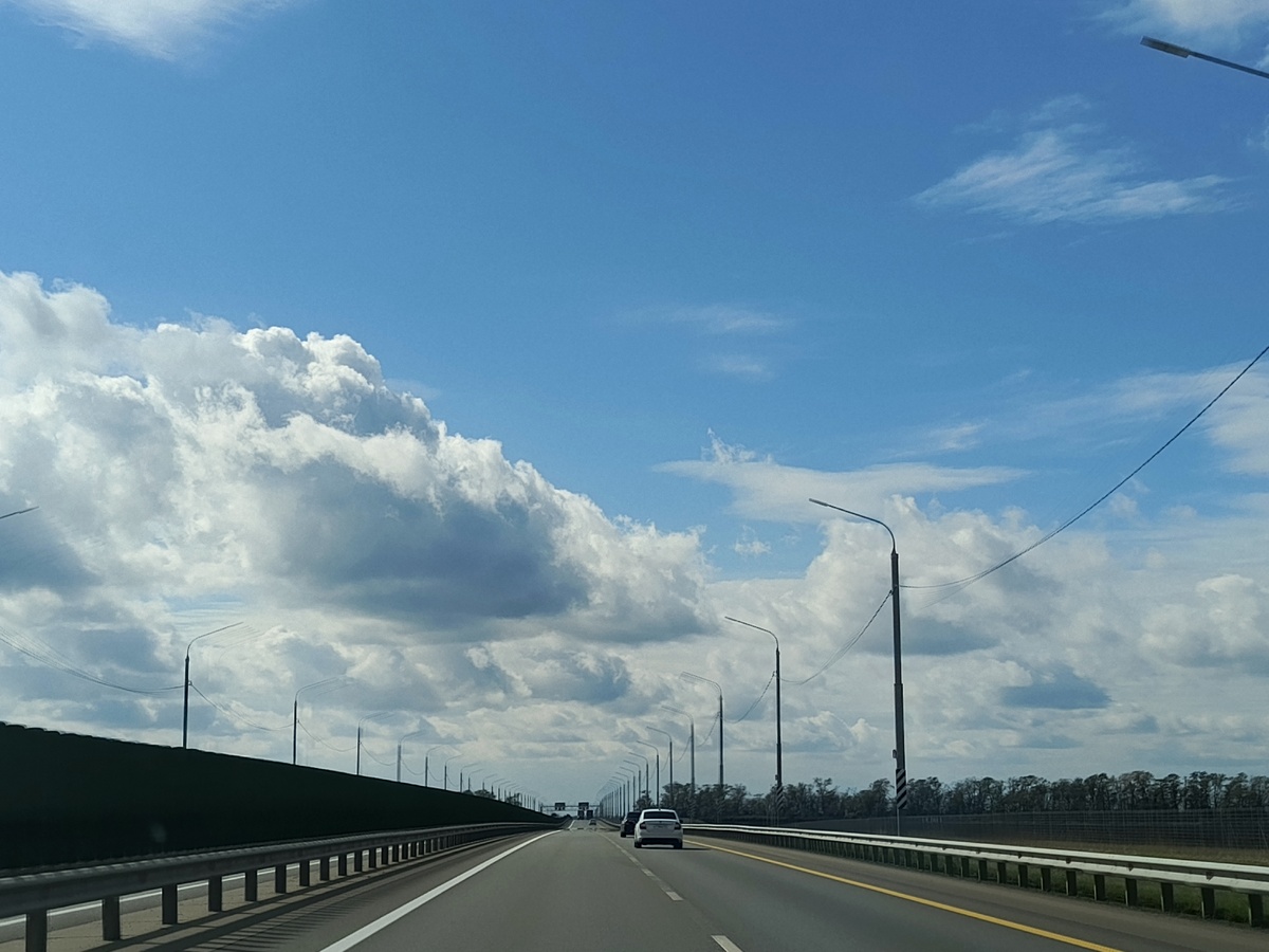 Вот такая была трасса.
