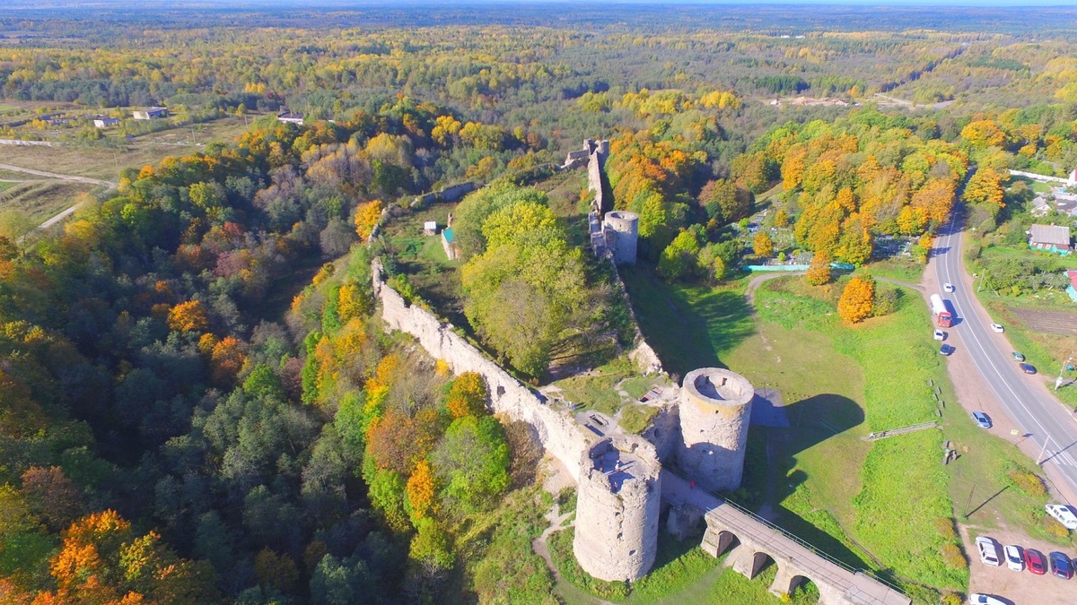 Вид крепости сверху. Взято из открытых источников.