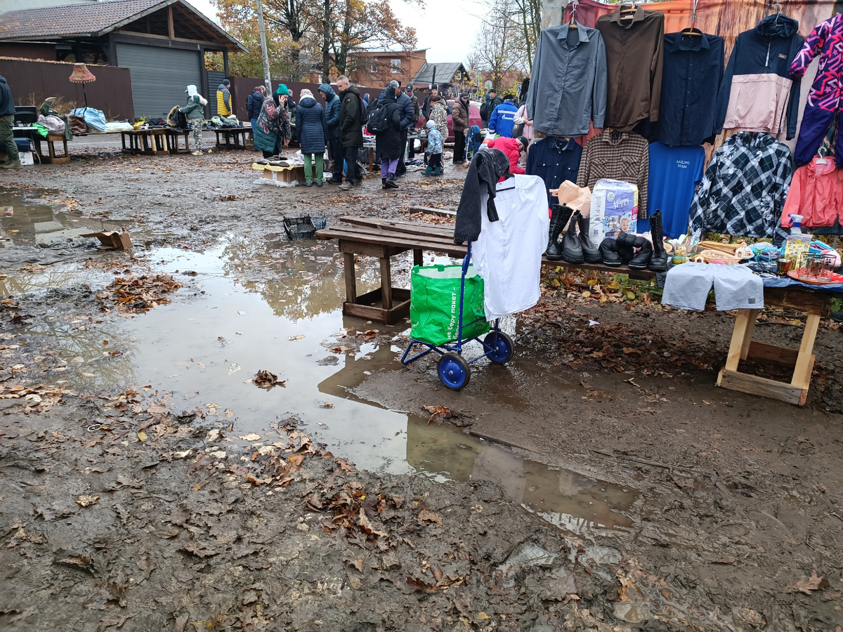 Резиновые сапоги здесь не помешают