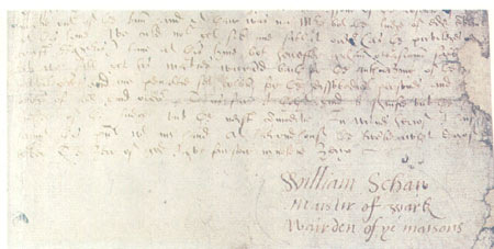 Первый статут Уильяма Шоу