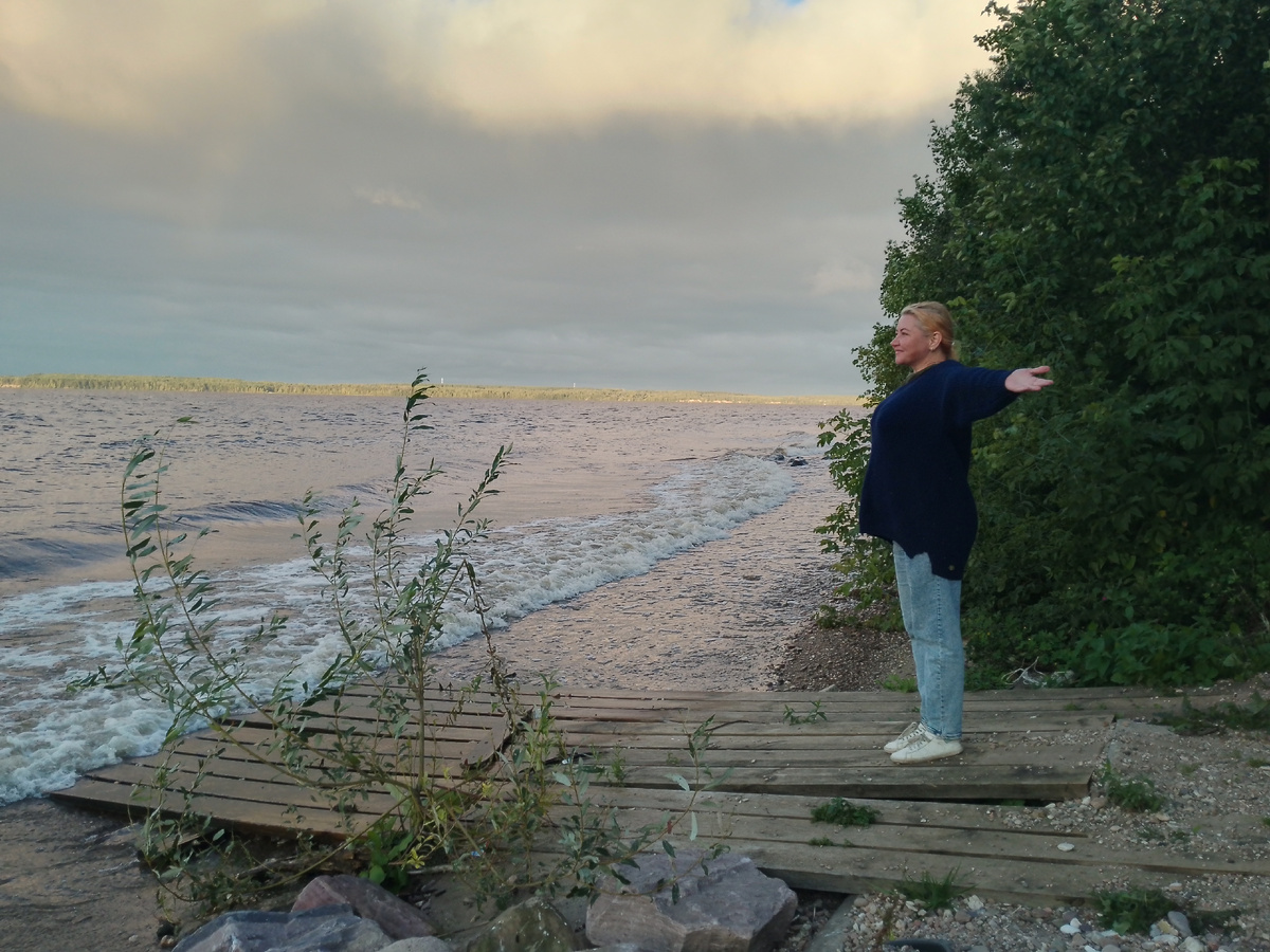 Горьковское водохранилище, свобода, стихия. 