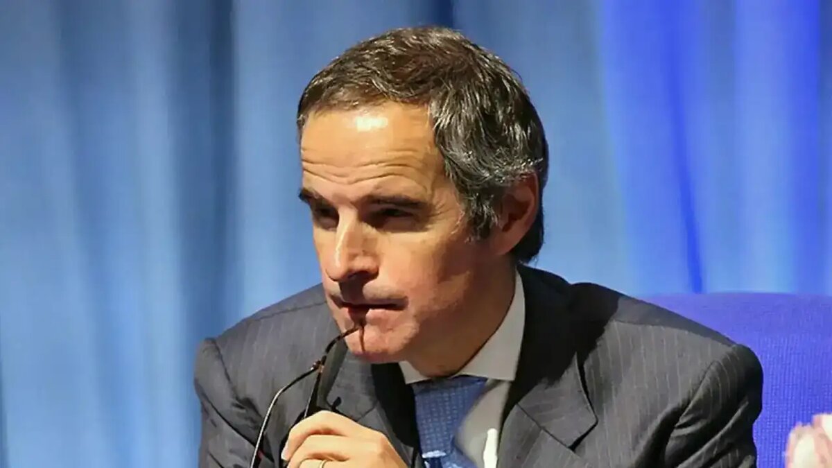    Глава МАГАТЭ Рафаэль Гросси.