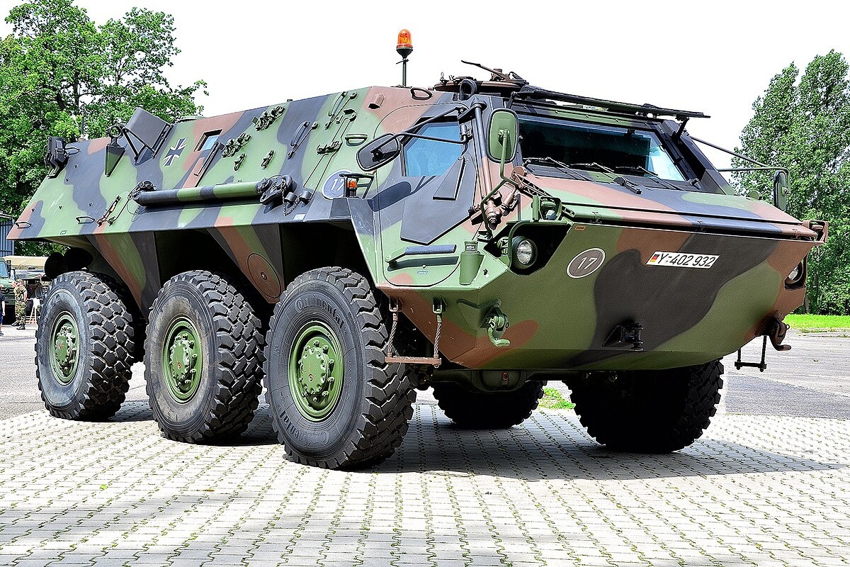 Немецкий бронетранспортёр TPz 1 Fuchs