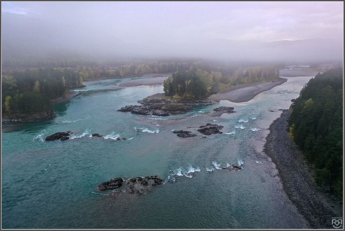 Река Катунь. Алтай. Фото: Михаил Рябинин
