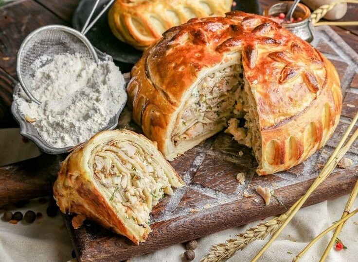 Курник — король праздничного стола: аромат детства и вкус традиций