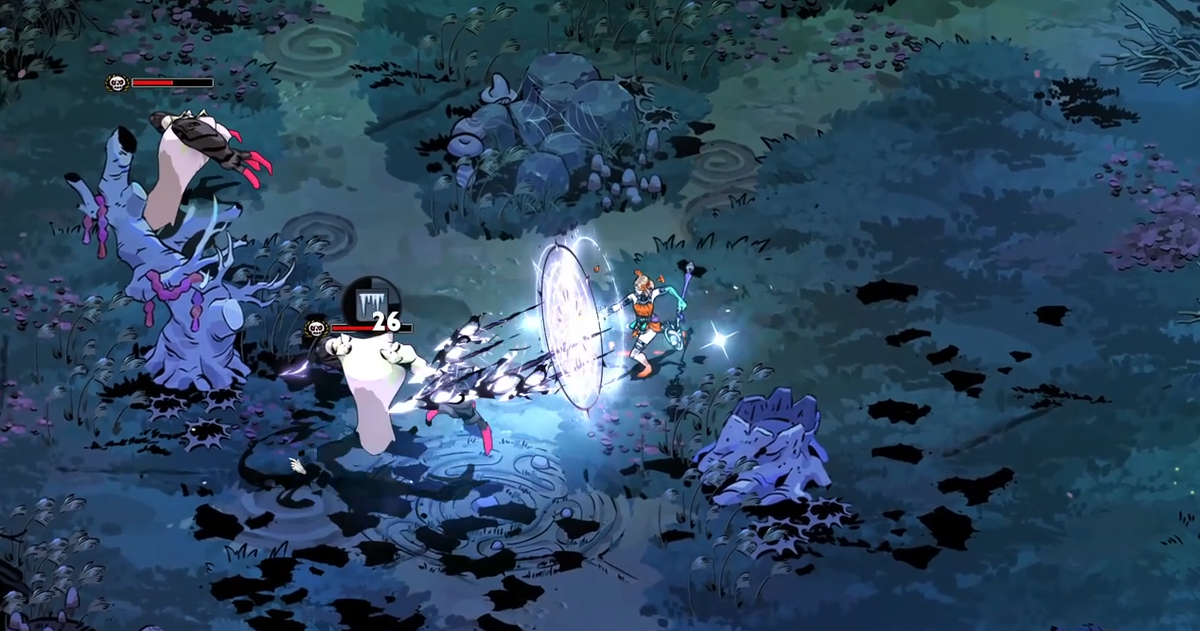 Hades 2. Скрин геймплея.