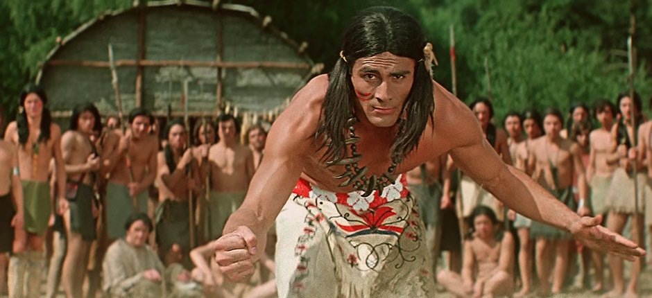 Кадр из фильма "Чингачгук — Большой Змей"