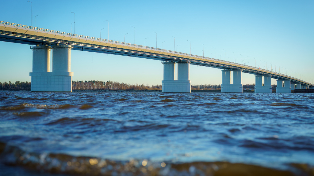    Мост «Звезда Оби» рядом с Сургутом сократил дорогу до горнолыжного комплекса «Каменный мыс»
