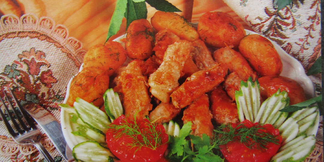 Рецепт: «Рулетики из свинины по-тираспольски» от бабушки Митрофановны