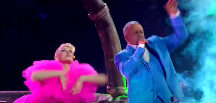 "Восток". Фото: скриншот программы "ВИА Суперстар" (18.10.2025), НТВ