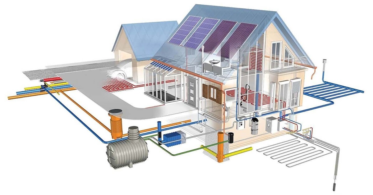 Монтаж инженерных сетей в деревянном доме