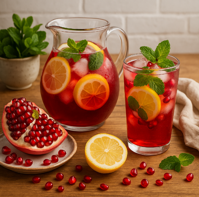 Лимонад с гранатом рецепты от Дарики