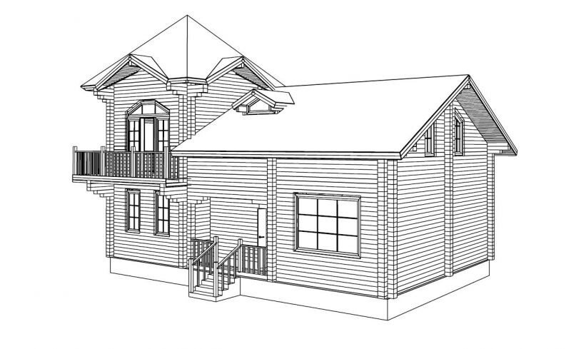 Проектирование дома из бруса
