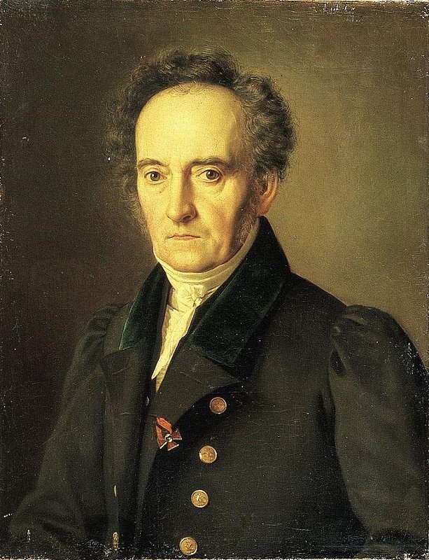 А.А. Васильев «Портрет чиновника таможенного ведомства А.В. Васильева», 1830-е гг.