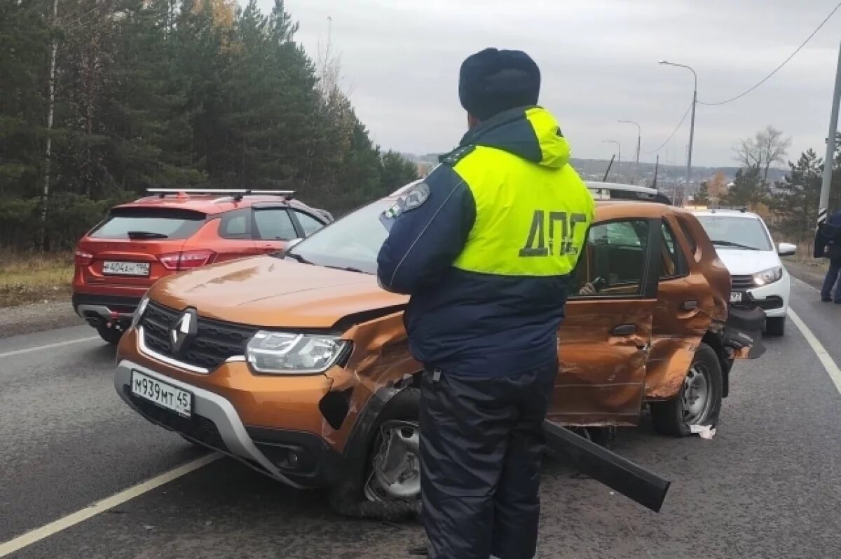    Возле Заречного два человека пострадали в ДТП