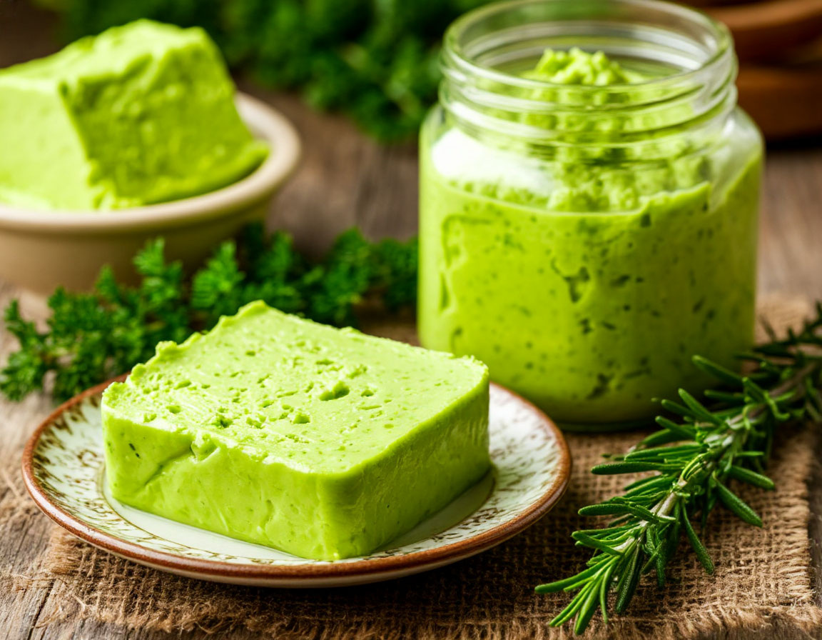    Готовлю зеленое масло на зиму за 10 минут - хватает на всю семью до весны: вместо покупки за 350 рублей